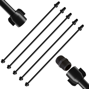 Foto de Engate Mangueira Flexível Para Descarga 50cm X 1/2" Preto | A